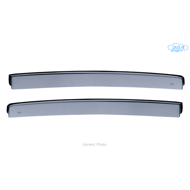 ΖΕΥΓΑΡΙ ΠΙΣΩ ΑΝΕΜΟΘΡΑΥΣΤΕΣ ΓΙΑAUDI A4 4D 2016+ / A4 AVANT 5D/SW (B9) 2016+ ΑΠΟ ΕΥΚΑΜΠΤΟ ΧΥΤΟ ΑΚΡΥΛΙΚΟ ΓΥΑΛΙ DGA - 2 ΤΕΜ.