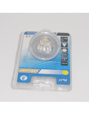 LED ΛΑΜΠΑ GU10/3W/3000K 0728
