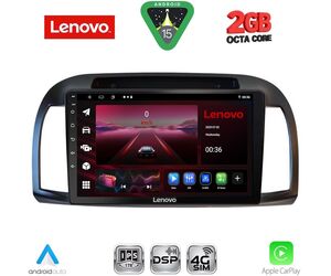 LENOVO LVF 5457BL_CPA (9inc) MULTIMEDIA TABLET for NISSAN MICRA K12 mod. 2002-2010 (BLACK)