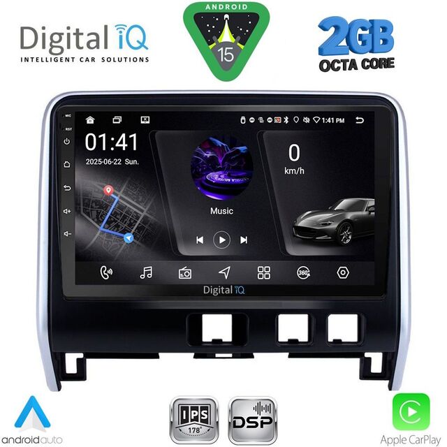 DIGITAL IQ RSF 4471_CPA (10inc) MULTIMEDIA TABLET for NISSAN SERENA mod. 2016-2022