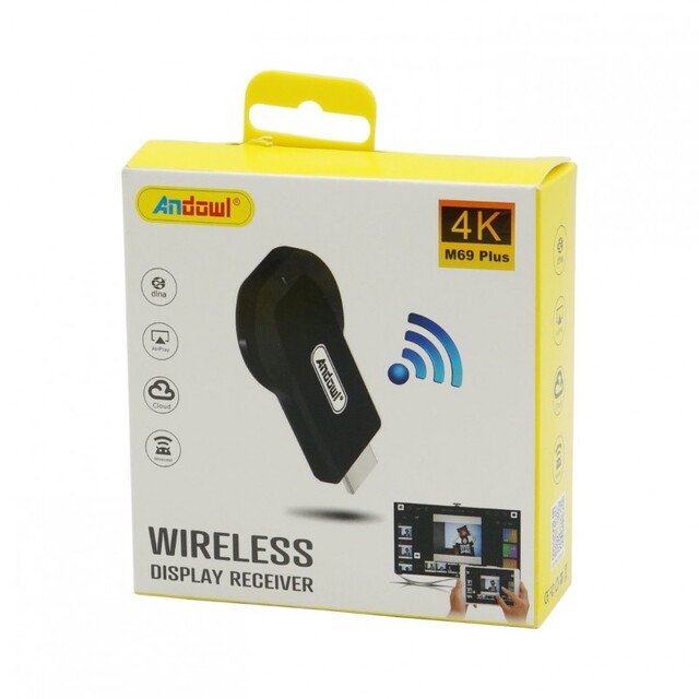 WIRELESS DISPLAY RECEIVER 4Κ ANDOWL Q-M69