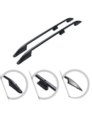 ΜΠΑΡΕΣ ΟΡΟΦΗΣ ΓΙΑ OPEL VIVARO 2014-2019/RENAULT TRAFIC 2014-2019/ TALENTO ΠΑΡΑΛΛΗΛΕΣ ΑΛΟΥΜΙΝΙΟΥ ΜΑΥΡΕΣ SOLID L2 OMTEC - 2 TEM.