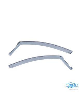 ΖΕΥΓΑΡΙ ΜΠΡΟΣΤΙΝΟΙ ΑΝΕΜΟΘΡΑΥΣΤΕΣ ΓΙΑ OPEL CORSA D 5D 2006-2014 / CORSA E 5D 2014-2019 ΑΠΟ ΕΥΚΑΜΠΤΟ ΧΥΤΟ ΑΚΡΥΛΙΚΟ ΓΥΑΛΙ  (CAST ACRYLIC GLASS) DGA - 2 ΤΕΜ.