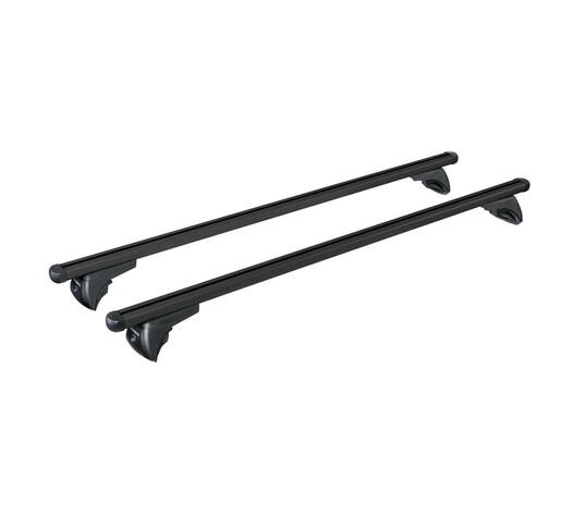 ΜΠΑΡΕΣ ΟΡΟΦΗΣ HELIO BLACK (M) 120cm ΑΛΟΥΜΙΝΙΟΥ ΜΑΥΡΗ ΜΕ ΚΛΕΙΔΑΡΙΕΣ (FLUSH RAILING)  NORDRIVE - 2 TEM.