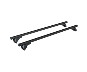 ΜΠΑΡΕΣ ΟΡΟΦΗΣ HELIO BLACK (M) 120cm ΑΛΟΥΜΙΝΙΟΥ ΜΑΥΡΗ ΜΕ ΚΛΕΙΔΑΡΙΕΣ (FLUSH RAILING)  NORDRIVE - 2 TEM.