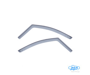 ΖΕΥΓΑΡΙ ΜΠΡΟΣΤΙΝΟΙ ΑΝΕΜΟΘΡΑΥΣΤΕΣ ΓΙΑ PEUGEOT 2008 5D 06/2013-11/2019 ΑΠΟ ΕΥΚΑΜΠΤΟ ΧΥΤΟ ΑΚΡΥΛΙΚΟ ΓΥΑΛΙ  (CAST ACRYLIC GLASS) DGA - 2 ΤΕΜ.