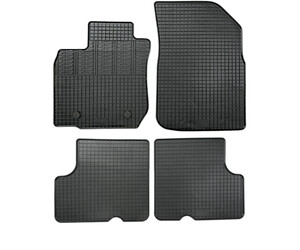 Cik - ΠΑΤΑΚΙΑ ΑΥΤΟΚΙΝΗΤΟΥ ΑΠΟ ΛΑΣΤΙΧΟ ΓΙΑ DACIA DUSTER 2X4 2010-2018 ΣΕ ΜΑΥΡΟ ΧΡΩΜΑ ΜΕ ΚΟΥΜΠΩΜΑΤΑ - 4 ΤΕΜ. (RM.DAC.0004/CK)