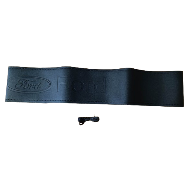 Κάλυμμα τιμονιού δερματίνη ραφτό 38cm - Ford