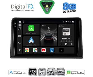 DIGITAL IQ BXK 20548_CPAA (9inc) MULTIMEDIA TABLET for RENAULT EXPRESS mod. 2020-2026