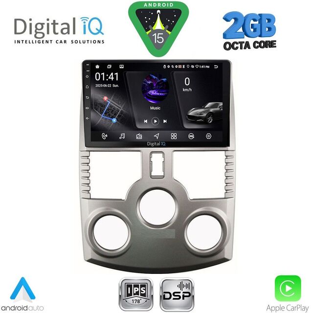 DIGITAL IQ RSF 4126_CPA (9inc) MULTIMEDIA TABLET for DAIHATSU TERIOS mod. 2006-2017