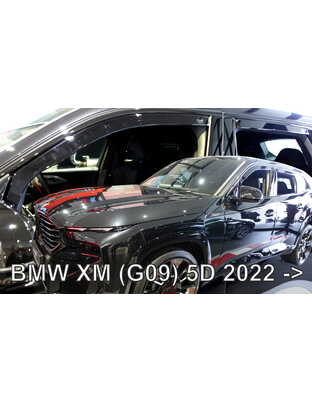 Heko - Ανεμοθραύστες Παραθύρων Για BMW XM (G09) 2022 > 5πορτο υλικό Acrylic Χρώμα Φιμέ - 4 τεμ. (ΑΝΕΜ.SET11004)
