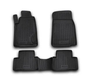 ΠΑΤΑΚΙΑ ΣΕ ΣΚΑΦΗ TPE ΛΑΣΤΙΧΟ ΓΙΑ SSANGYONG REXTON 2001-2006  ΣΕ ΜΑΥΡΟ ΧΡΩΜΑ NOVLINE - 4 ΤΕΜ.