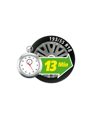Κομπρεσέρ Ελαστικών 12V 450ml με υγρό επισκευής 450ml Μανόμετρο ΚΑΙ Μετρητή Πίεσης