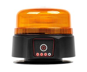 Amio - ΦΑΡΟΣ 12/24V ΠΟΡΤΟΚΑΛΙ 36xSMD LED ΜΑΓΝΗΤΙΚΟΣ ΕΠΑΝΑΦΟΡΤΙΖΟΜΕΝΟΣ ΑΣΥΡΜΑΤΟΣ R65 R10 IP66 123x110mm - 1 ΤΕΜ. (03931/AM)