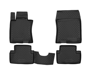 ΠΑΤΑΚΙΑ ΣΕ ΣΚΑΦΗ TPE ΛΑΣΤΙΧΟ ΓΙΑ HONDA ACCORD 2006-2012  ΣΕ ΜΑΥΡΟ ΧΡΩΜΑ NOVLINE - 4 ΤΕΜ.