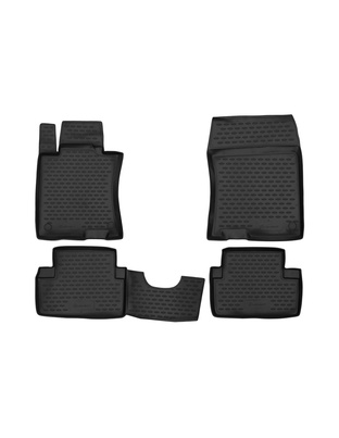 ΠΑΤΑΚΙΑ ΣΕ ΣΚΑΦΗ TPE ΛΑΣΤΙΧΟ ΓΙΑ HONDA ACCORD 2006-2012  ΣΕ ΜΑΥΡΟ ΧΡΩΜΑ NOVLINE - 4 ΤΕΜ.