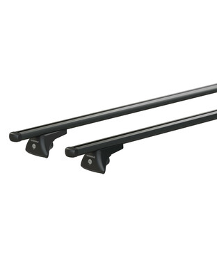 ΜΠΑΡΕΣ ΟΡΟΦΗΣ HELIO BLACK (M) 120cm ΑΛΟΥΜΙΝΙΟΥ ΜΑΥΡΗ ΜΕ ΚΛΕΙΔΑΡΙΕΣ (FLUSH RAILING)  NORDRIVE - 2 TEM.