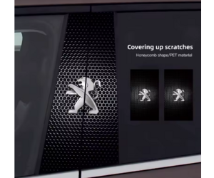 Αυτοκόλλητα κολώνας αυτοκινήτου 2 τεμάχια - Peugeot