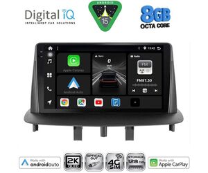 DIGITAL IQ BXK 20556_CPAA (9inc) MULTIMEDIA TABLET for RENAULT MEGANE 3 mod. 2009-2016