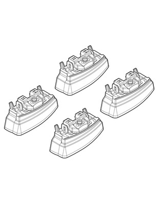 ΑΚΡΑ ΓΙΑ ΜΠΑΡΕΣ NORDRIVE ΓΙΑ MERCEDES C-KLAS 01/14+ KIT