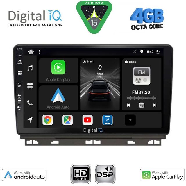 DIGITAL IQ BXF 16546_CPAA (9inc) MULTIMEDIA TABLET for RENAULT CLIO - CAPTUR mod. 2019-2026