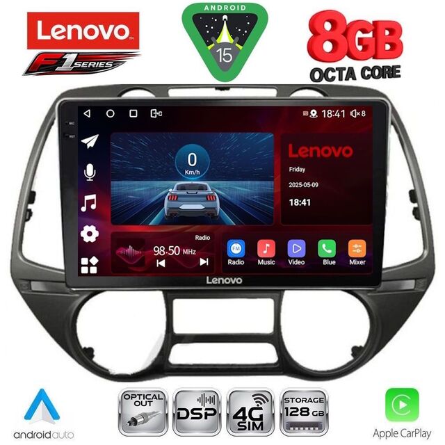 LENOVO SSR 10226_CPA  (9inc) MULTIMEDIA TABLET for HYUNDAI i20 mod. 2008-2014