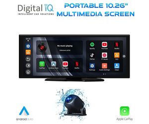 DIGITAL IQ PNA 9950_CPAA (10.26inc) (PORTABLE DVR MULTIMEDIA CARPLAY &amp; ANDROID AUTO with YOUTUBE-NTEFLIX..)