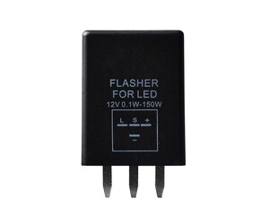 LED FLASHER (ΦΛΑΣΙΕΡΑ) 12V 0,1-150W 4 ΕΠΑΦΩΝ (L+-)  mTECH - 1 Τεμ.
