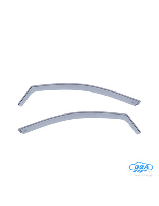 ΖΕΥΓΑΡΙ ΜΠΡΟΣΤΙΝΟΙ ΑΝΕΜΟΘΡΑΥΣΤΕΣ ΓΙΑ PEUGEOT 3008/5008 5D 2016+ / OPEL GRANDLAND X 5D 2017+ / CITROEN C5 AIRCROSS 5D 2019+ ΑΠΟ ΕΥΚΑΜΠΤΟ ΧΥΤΟ ΑΚΡΥΛΙΚΟ ΓΥΑΛΙ  (CAST ACRYLIC GLASS) DGA - 2 ΤΕΜ.
