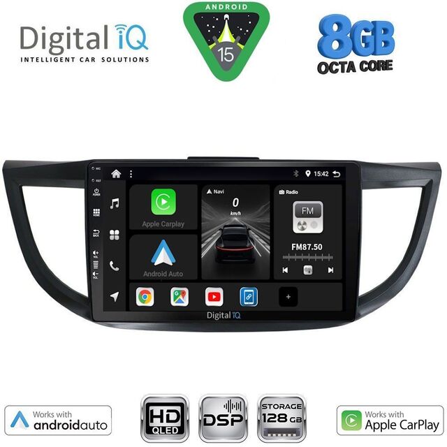 DIGITAL IQ BXF 7198_CPAA (10inc) MULTIMEDIA TABLET for HONDA CRV mod. 2013-2017