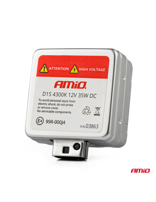 Amio - ΑΝΤΑΛΛΑΚΤΙΚΗ ΛΑΜΠΑ ΧΕΝΟΝ BASIC D1S 12V 4.300k 35W BLISTER CARD - 1 ΤΕΜ. (03863/AM)