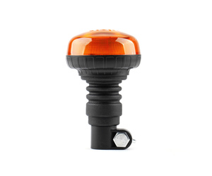 Amio - ΦΑΡΟΣ ΠΕΡΙΣΤΡΕΦΟΜΕΝΟΣ LED MINI 12/24V 18SMD ΕΛΑΣΤΙΚΟΣ ΒΙΔΩΤΟΣ ΠΟΡΤΟΚΑΛΙ 138x86mm -1 ΤΕΜ. (02921/AM)