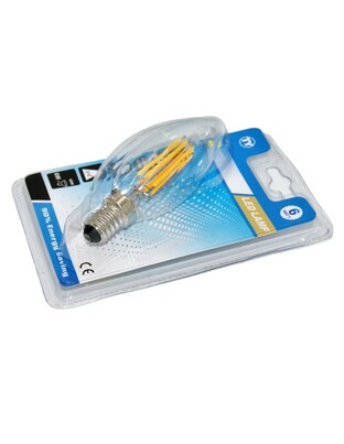 LED ΛΑΜΠΑ E14/6W/600Lm/4000K C37-6W-4K