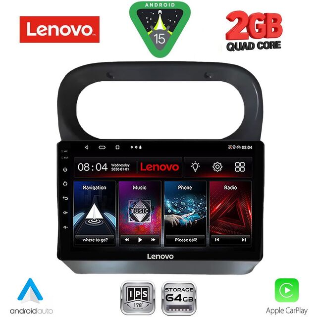 LENOVO LVD 2559_CPA (9inc) MULTIMEDIA TABLET for RENAULT TWINGO mod. 2007-2014