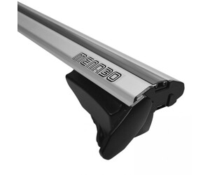 MENABO ΜΠΑΡΕΣ ΟΡΟΦΗΣ ΑΛΟΥΜΙΝΙΟΥ LINCE XL SILVER 135 cm ΣΕ ΑΣΗΜΙ ΧΡΩΜΑ ΓΙΑ Peugeot 5008 5 doors 2017>2020 ΜΕ FLUSH RAILS - 2 ΤΕΜ (8880/MB)