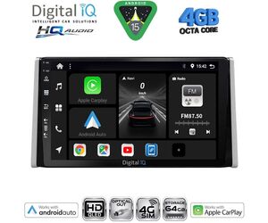 DIGITAL IQ BXK 19734_CPAA (10inc) MULTIMEDIA TABLET for TOYOTA RAV 4 mod. 2019-2025