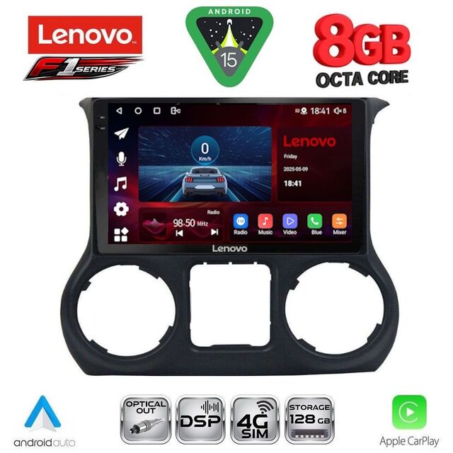 LENOVO SSR 10295_CPA (10inc) MULTIMEDIA TABLET for JEEP WRANGLER  mod. 2011-2014