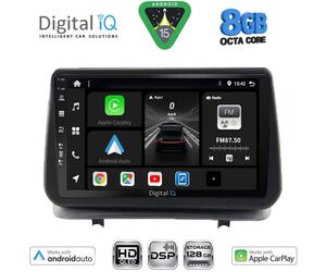 DIGITAL IQ BXF 7543_CPAA (9inc) MULTIMEDIA TABLET for RENAULT CLIO mod. 2005-2011