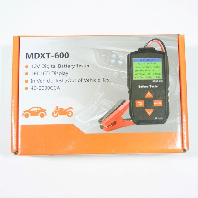 ΨΗΦΙΑΚΟΣ ΕΛΕΓΚΤΗΣ ΜΠΑΤΑΡΙΑΣ 12V MDXT-600