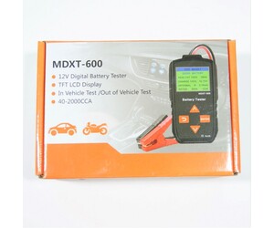 ΨΗΦΙΑΚΟΣ ΕΛΕΓΚΤΗΣ ΜΠΑΤΑΡΙΑΣ 12V MDXT-600