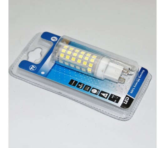 LED ΛΑΜΠΑ G9 9W 720Lm 6000K G9-9W-6K