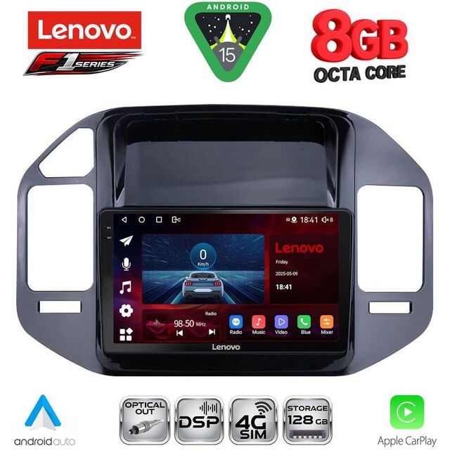LENOVO SSR 10444BL_CPA (9inc) MULTIMEDIA TABLET for MITSUBISHI PAJERO mod. 1999-2006