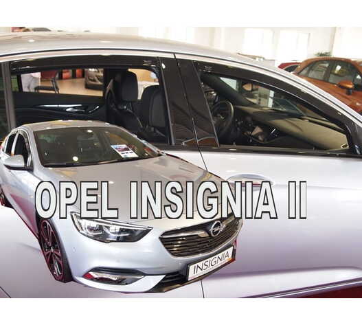 ΑΝΕΜΟΘΡΑΥΣΤΕΣ ΓΙΑ OPEL INSIGNIA II 5D 2017+ ΣΕΤ ΑΥΤΟΚΙΝΗΤΟΥ ΑΠΟ ΕΥΚΑΜΠΤΟ ΦΙΜΕ ΠΛΑΣΤΙΚΟ HEKO - 4 ΤΕΜ.