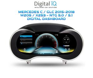 DIGITAL IQ DDD 986_DC (12.3in) DIGITAL CLUSTER for MERCEDES C (W205) - GLC (X253) mod. 2014-2021