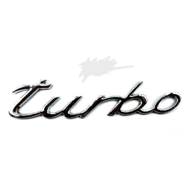 Αυτοκόλλητο μεταλλικό - Turbo