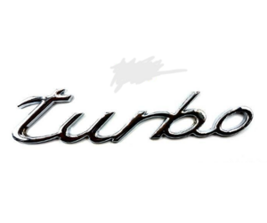 Αυτοκόλλητο μεταλλικό - Turbo