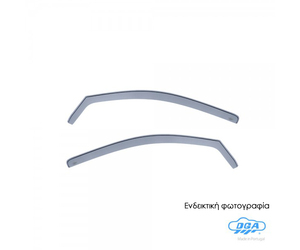 ΖΕΥΓΑΡΙ ΜΠΡΟΣΤΙΝΟΙ ΑΝΕΜΟΘΡΑΥΣΤΕΣ ΓΙΑ TOYOTA 4-RUNNER 4D 1990-1995 / HILUX DOUBLE CAB 5D 1989-1997 ΑΠΟ ΕΥΚΑΜΠΤΟ ΧΥΤΟ ΑΚΡΥΛΙΚΟ ΓΥΑΛΙ (CAST ACRYLIC GLASS) DGA - 2 ΤΕΜ.