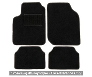 TYPE-B UNIVERSAL ΠΑΤΑΚΙΑ ΜΟΚΕΤΑ (ΜΑΥΡΟ ΜΕ ΓΚΡΙ ΡΕΛΙ) - 4 ΤΕΜ.