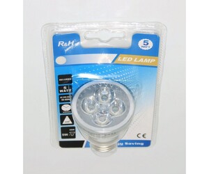 LED ΛΑΜΠΑ E27 5W 450Lm 6500K LI-LA-6612