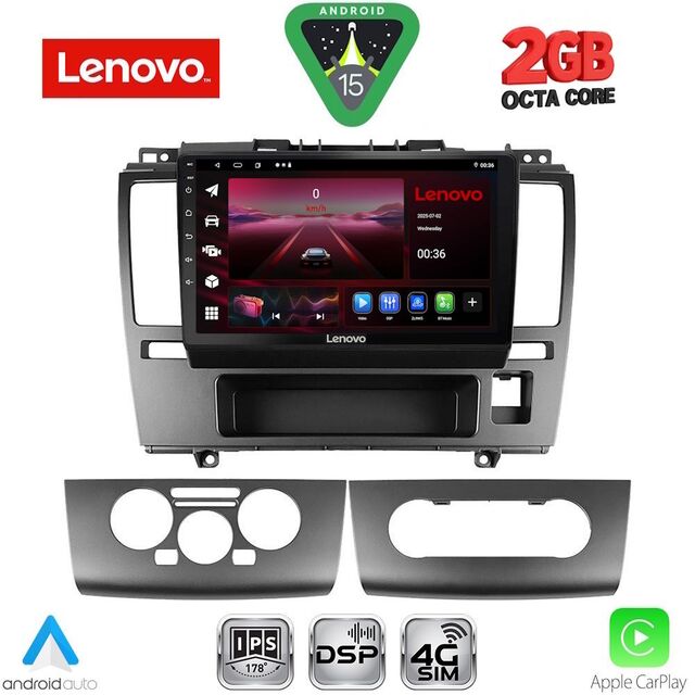 LENOVO LVF 5465A_CPA (9inc) MULTIMEDIA TABLET for NISSAN TIDA mod. 2004-2013